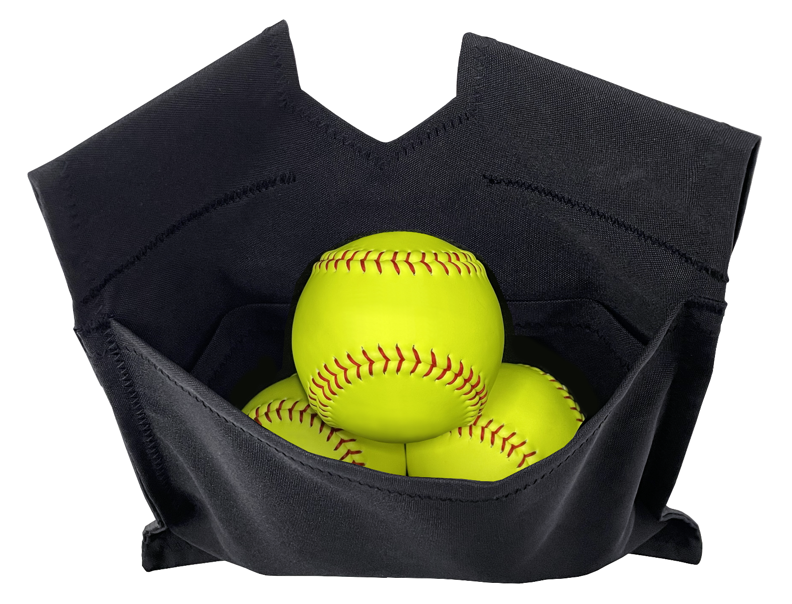 FORCE3 Dry-Lo Umpire Ball Bag - Black
