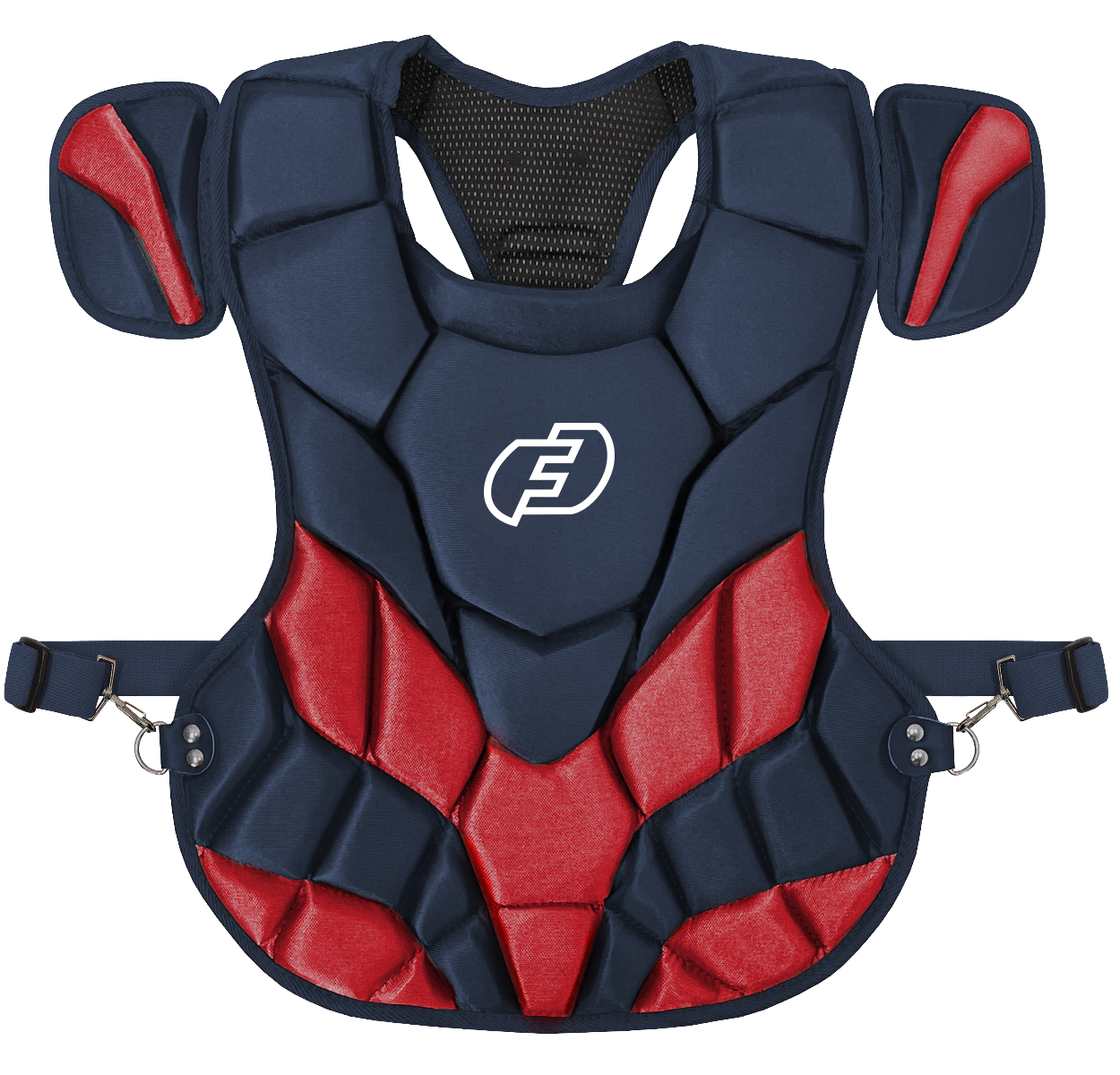 FORCE3 Defender Two-Tone Catcher Chest Protector | Meets NOCSAE