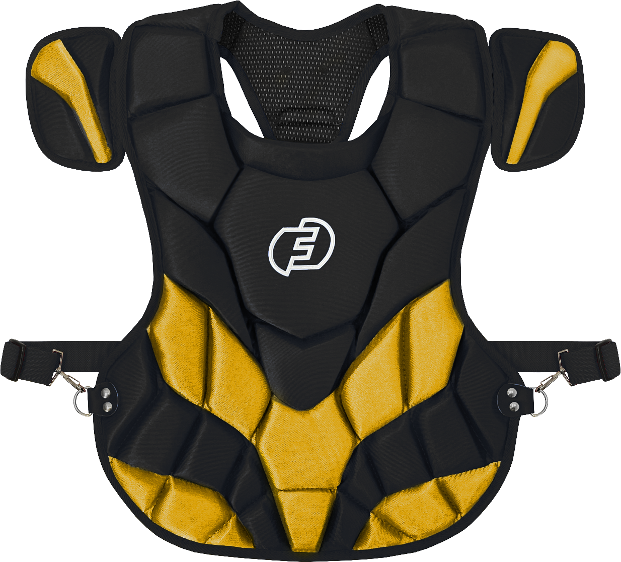 FORCE3 Defender Two-Tone Catcher Chest Protector | Meets NOCSAE
