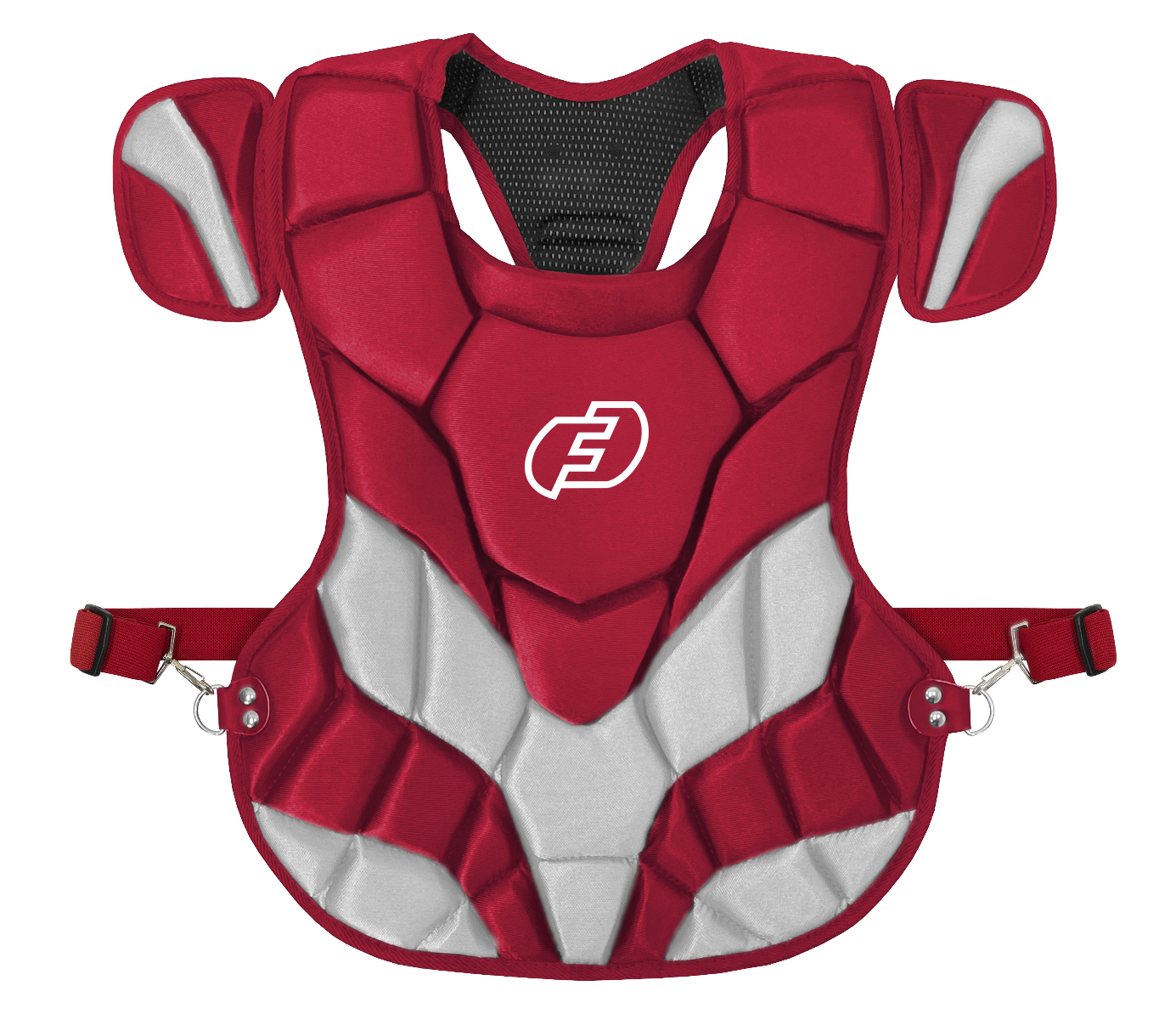 FORCE3 Defender Two-Tone Catcher Chest Protector | Meets NOCSAE