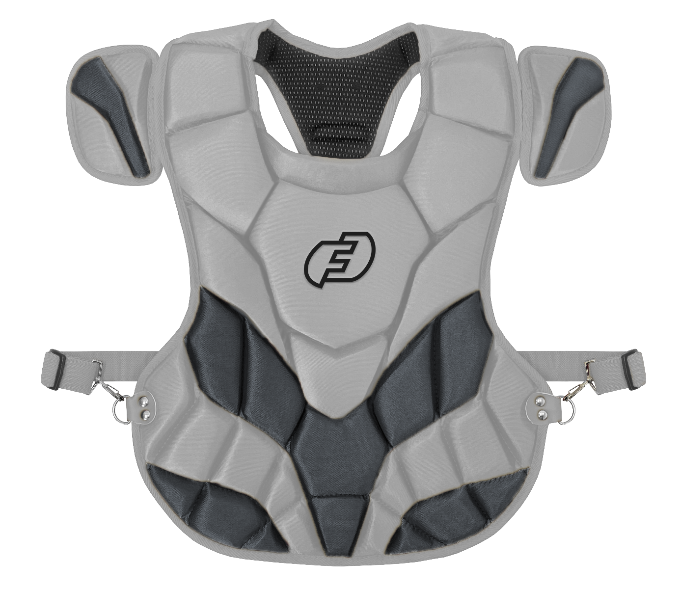 FORCE3 Defender Two-Tone Catcher Chest Protector | Meets NOCSAE