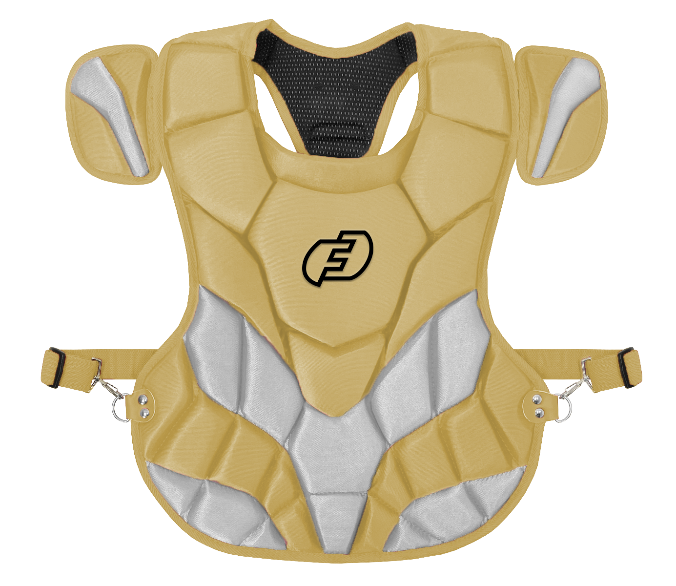 FORCE3 Defender Two-Tone Catcher Chest Protector | Meets NOCSAE