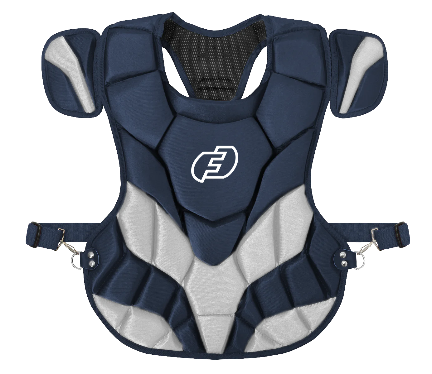 FORCE3 Defender Two-Tone Catcher Chest Protector | Meets NOCSAE