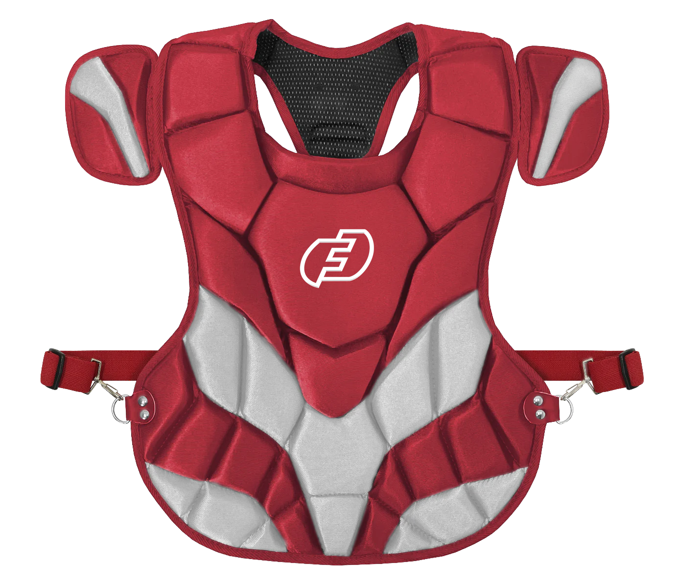 FORCE3 Defender Two-Tone Catcher Chest Protector | Meets NOCSAE