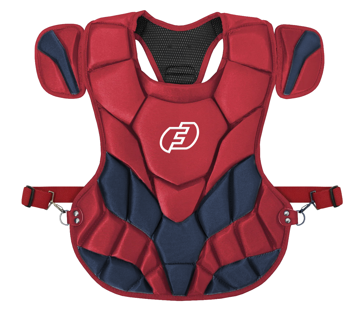 FORCE3 Defender Two-Tone Catcher Chest Protector | Meets NOCSAE