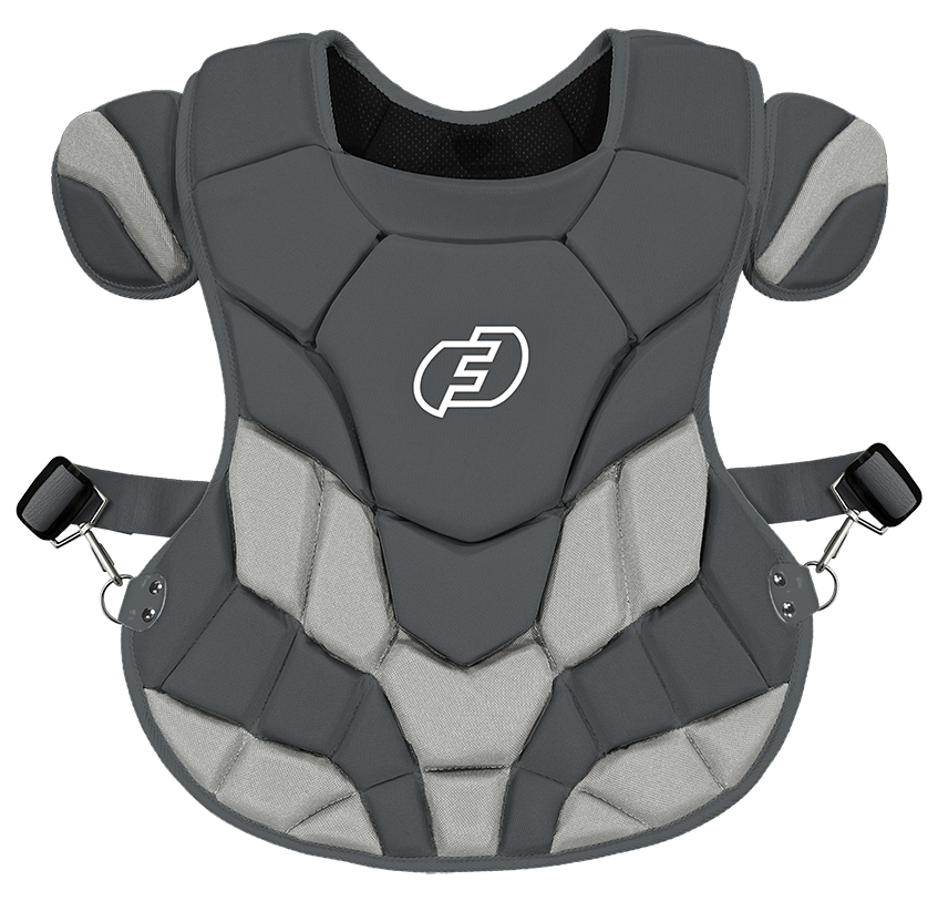 FORCE3 Defender Two-Tone Catcher Chest Protector | Meets NOCSAE