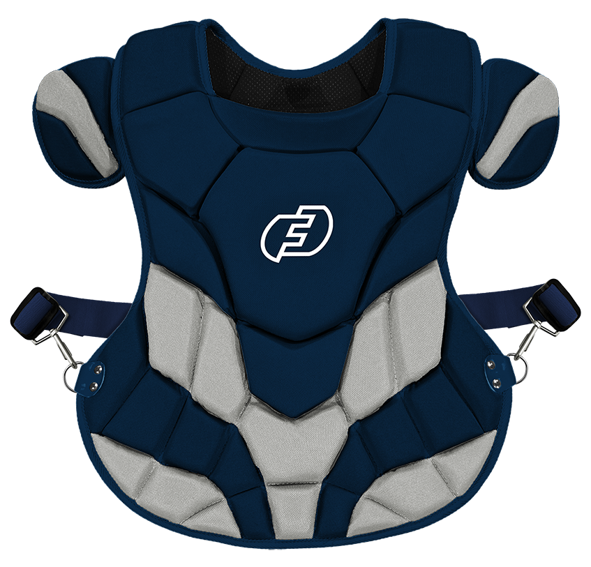 FORCE3 Defender Two-Tone Catcher Chest Protector | Meets NOCSAE