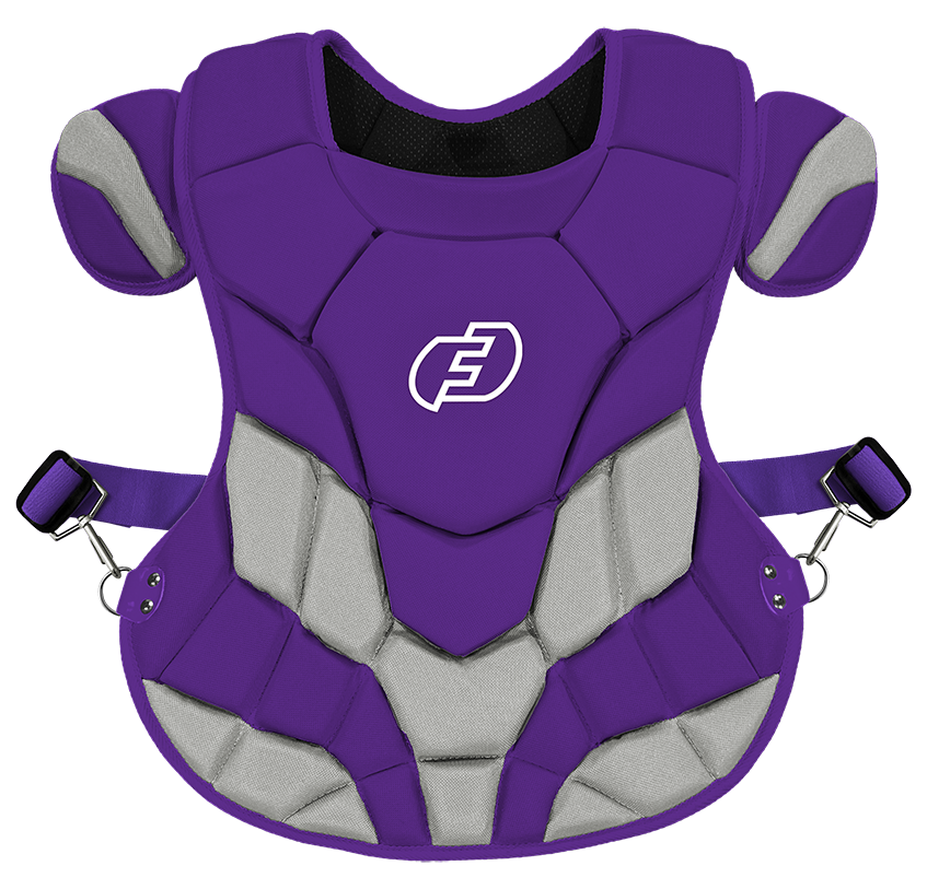FORCE3 Defender Two-Tone Catcher Chest Protector | Meets NOCSAE