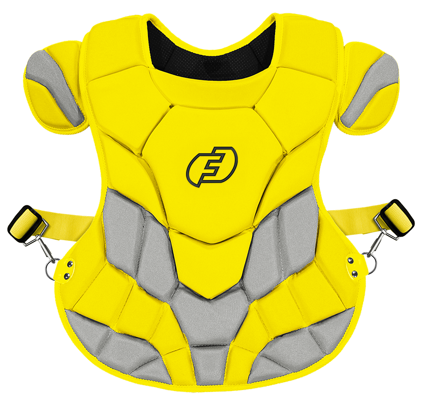FORCE3 Defender Two-Tone Catcher Chest Protector | Meets NOCSAE