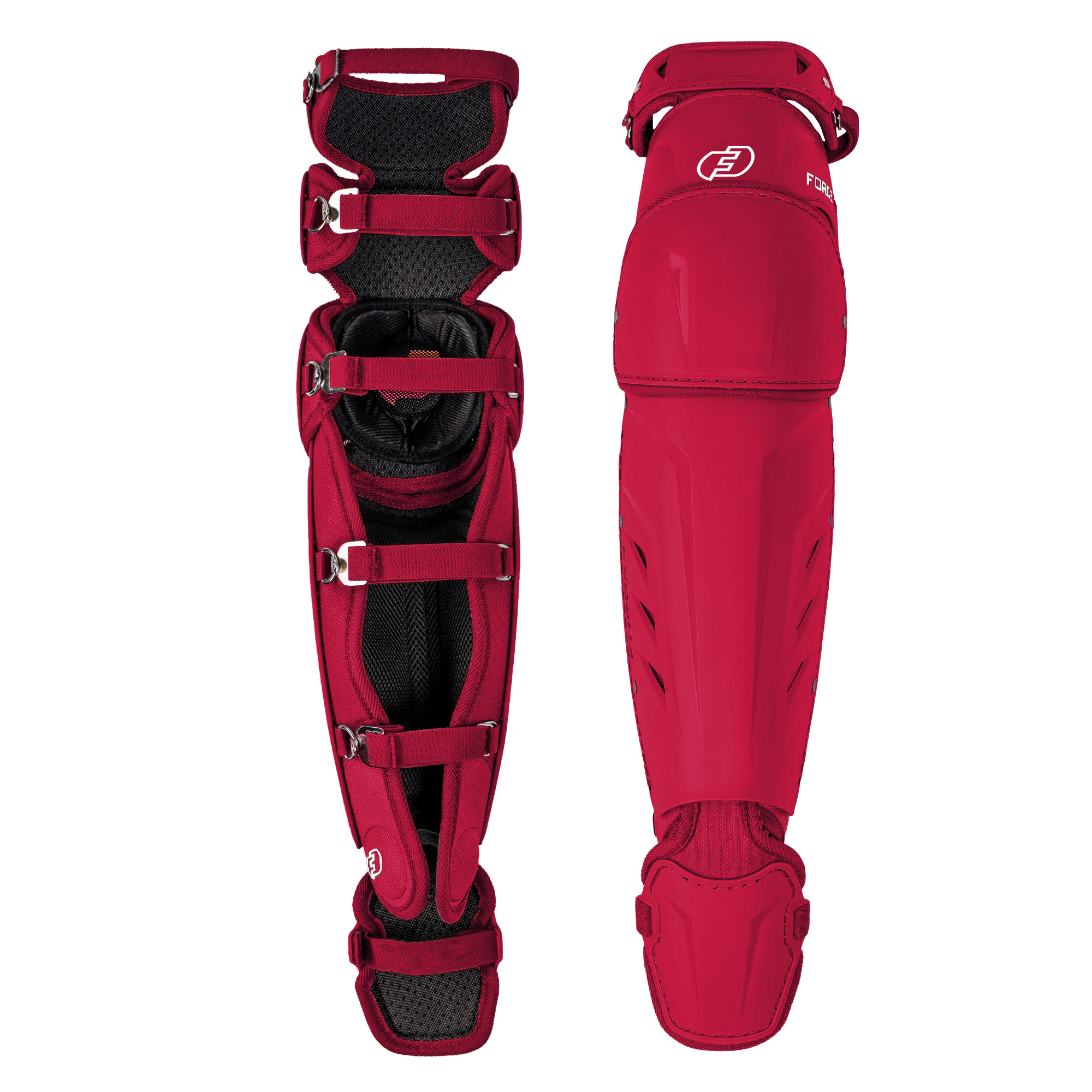 FORCE3 XS3® ELITE Leg Guards | Specifically Designed for use with the PitchCom® System - Intermediate