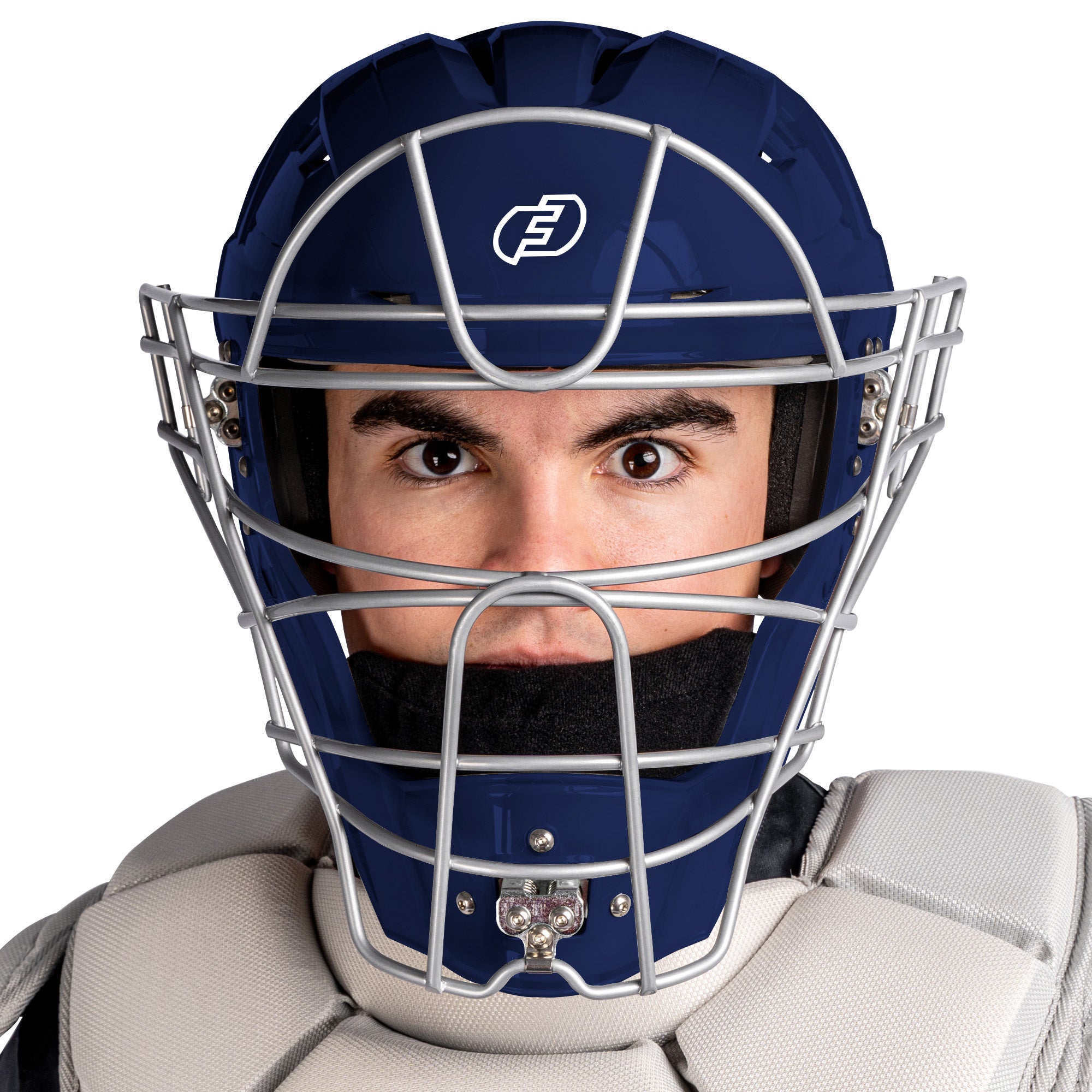 FORCE3 Defender Catcher's Helmet | Meets NOCSAE