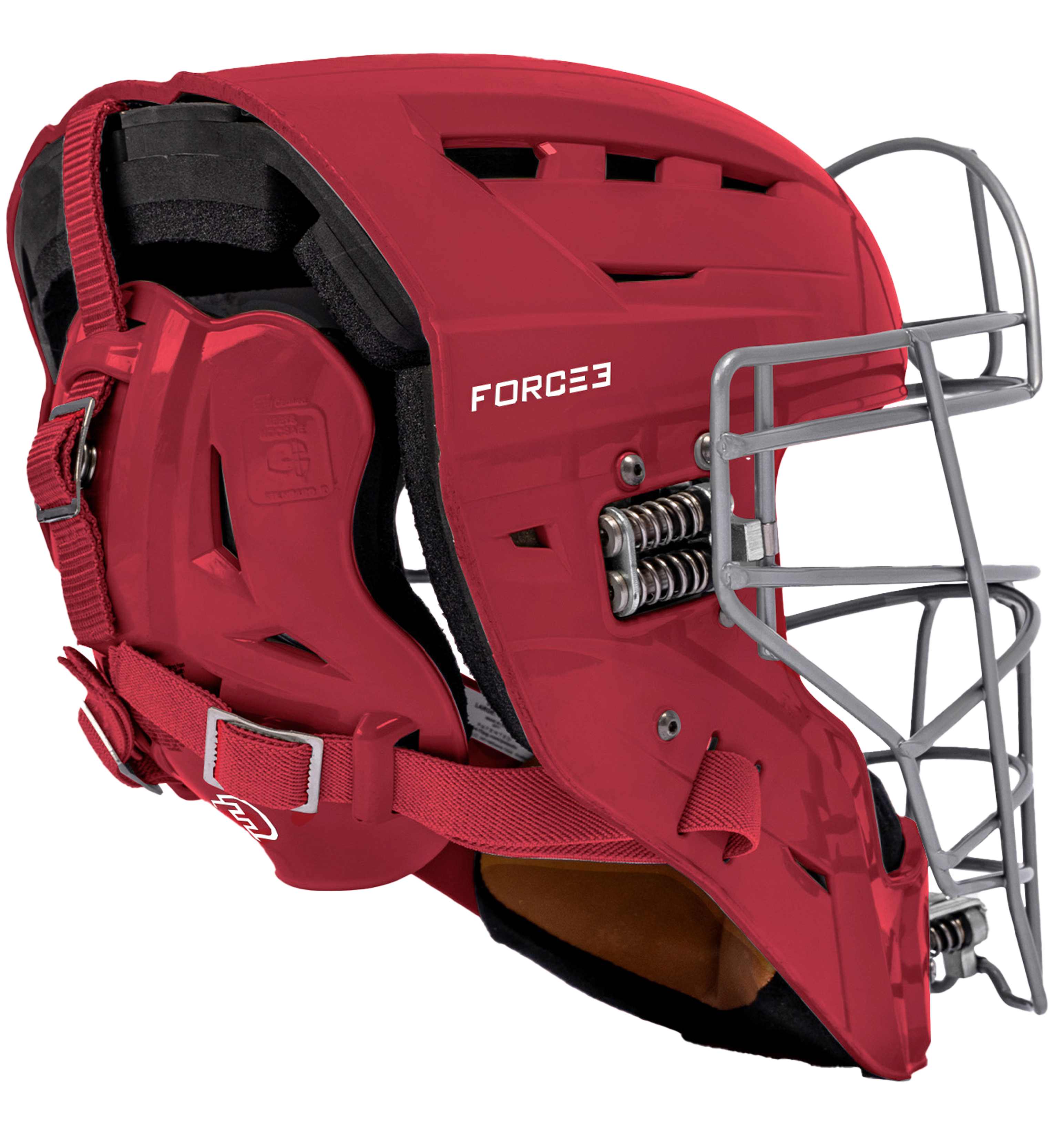 FORCE3 Defender Catcher's Helmet | Meets NOCSAE