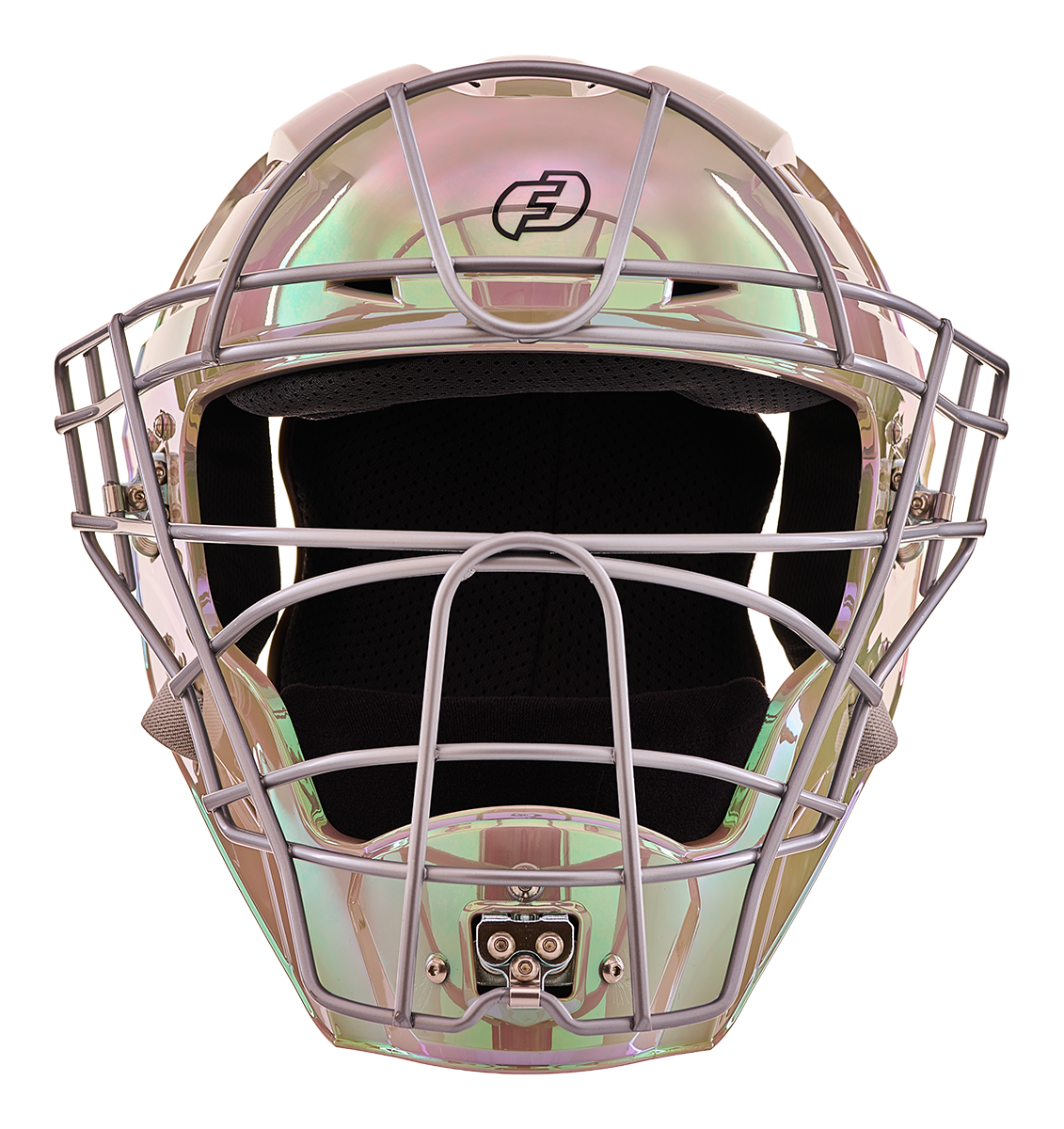 FORCE3 XS3® PRO Limited Edition Chrome Catchers Helmet | Meets NOCSAE