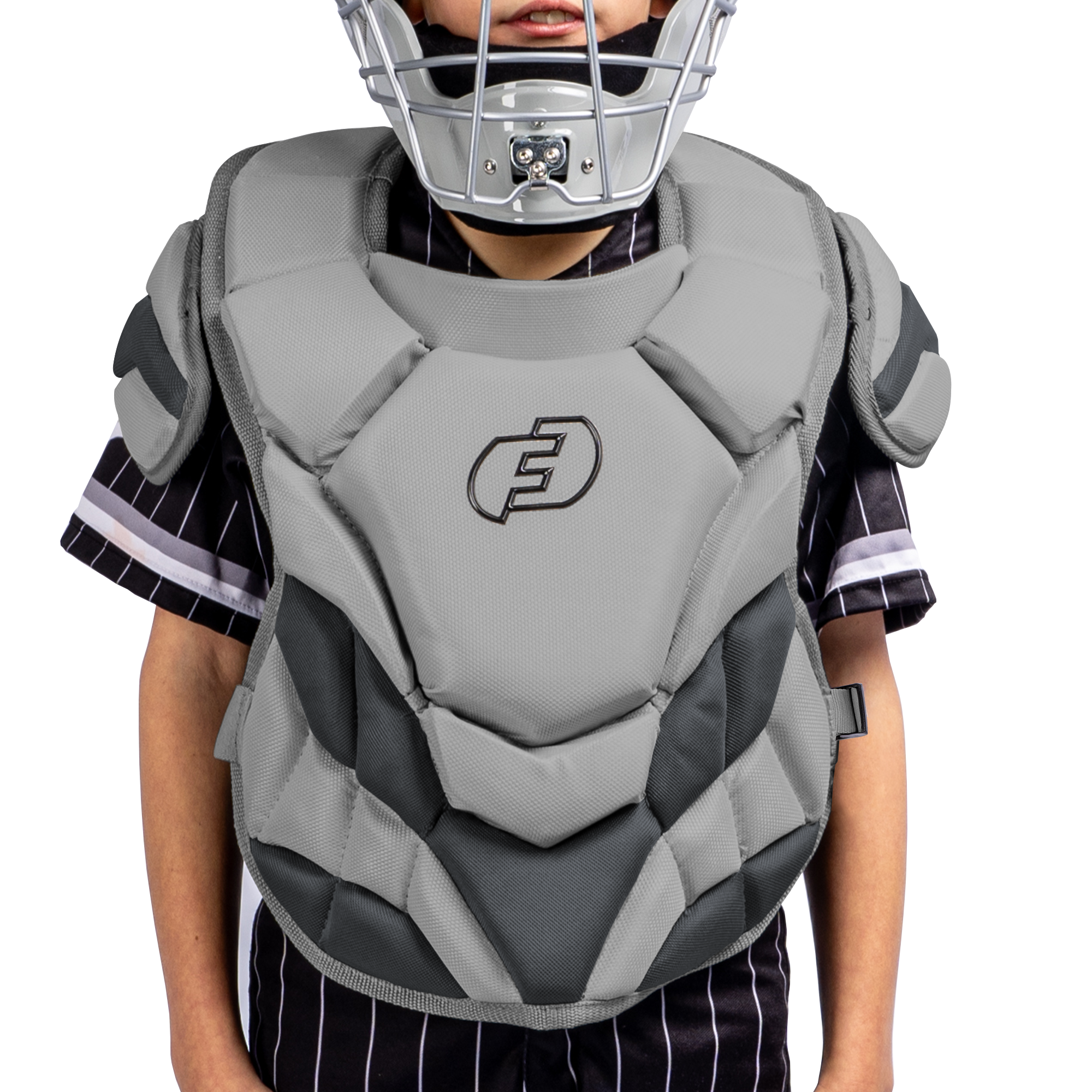 FORCE3 Defender Catcher Chest Protector - 13.5" Junior (Ages 6-9) | Meets NOCSAE