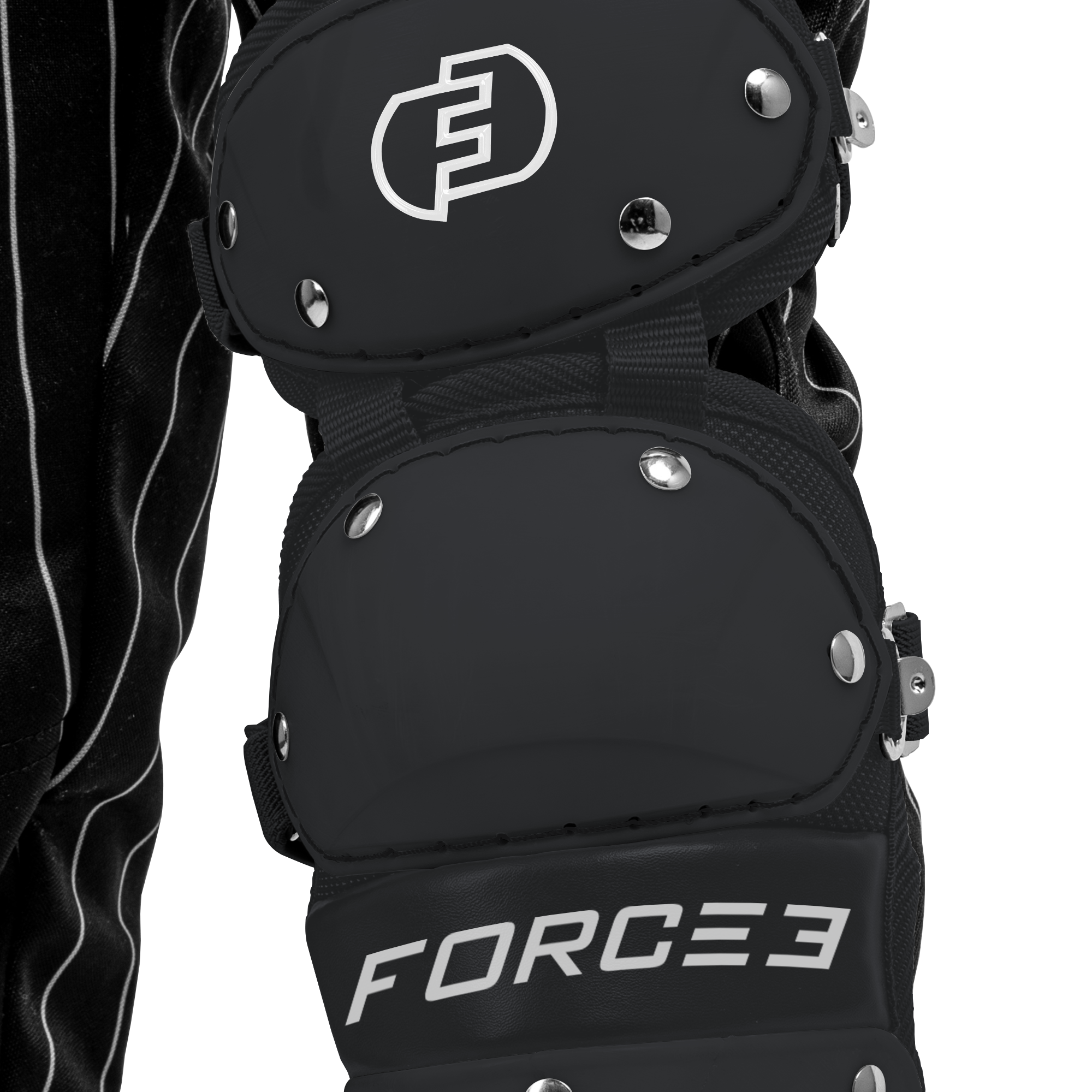 FORCE3 Defender Catcher Leg Guards - 12.5" Junior Ages 6-9