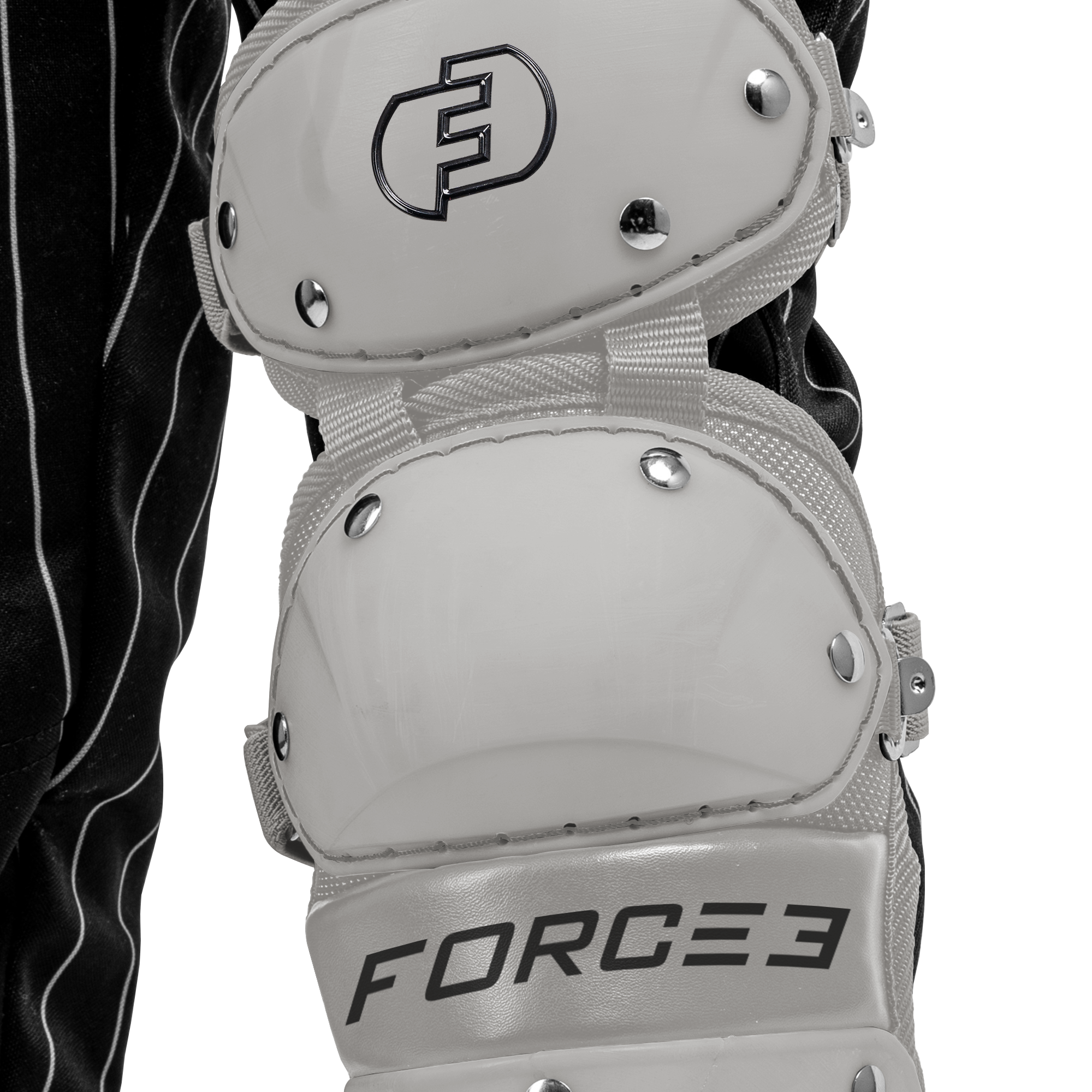 FORCE3 Defender Catcher Leg Guards - 12.5" Junior Ages 6-9