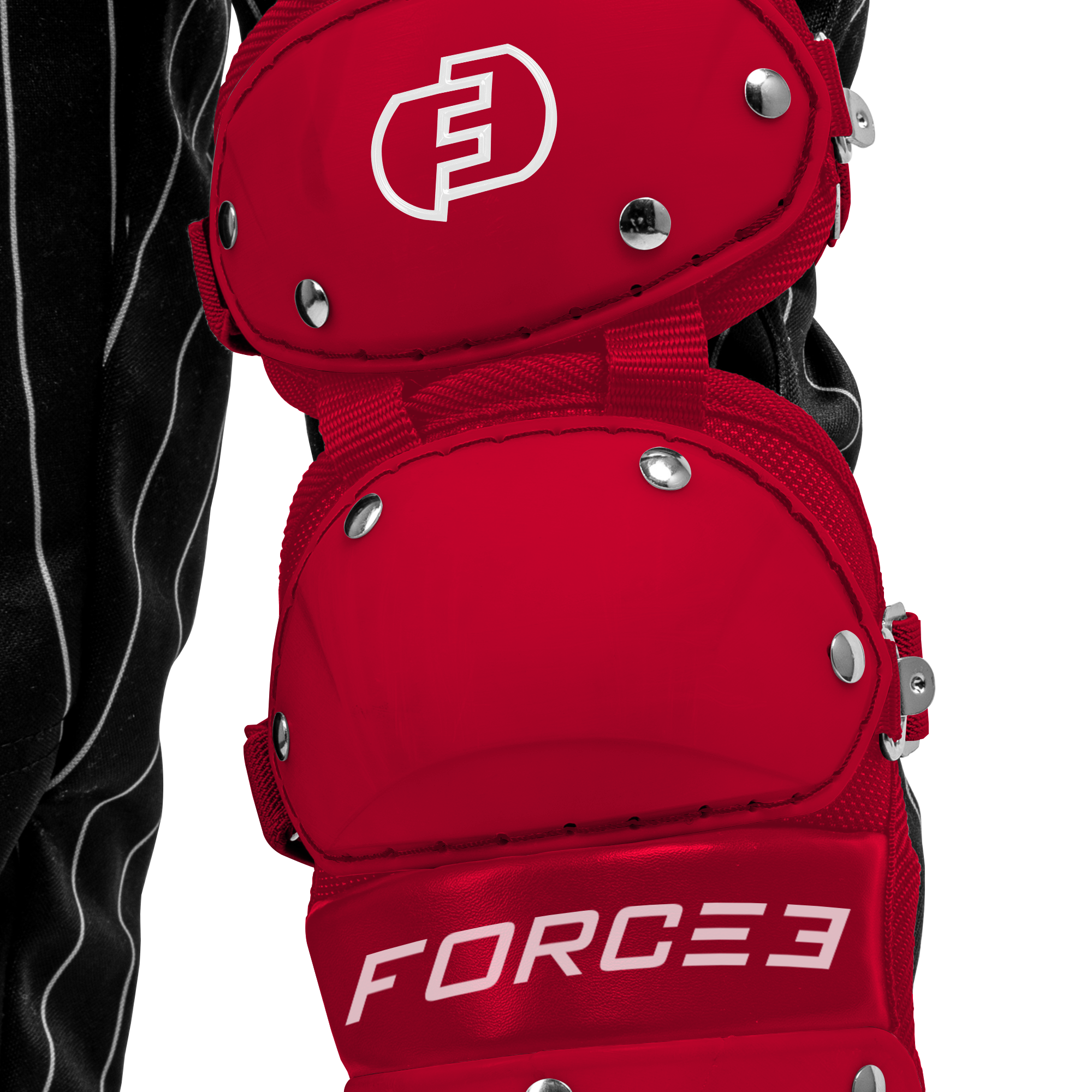 FORCE3 Defender Catcher Leg Guards - 12.5" Junior Ages 6-9