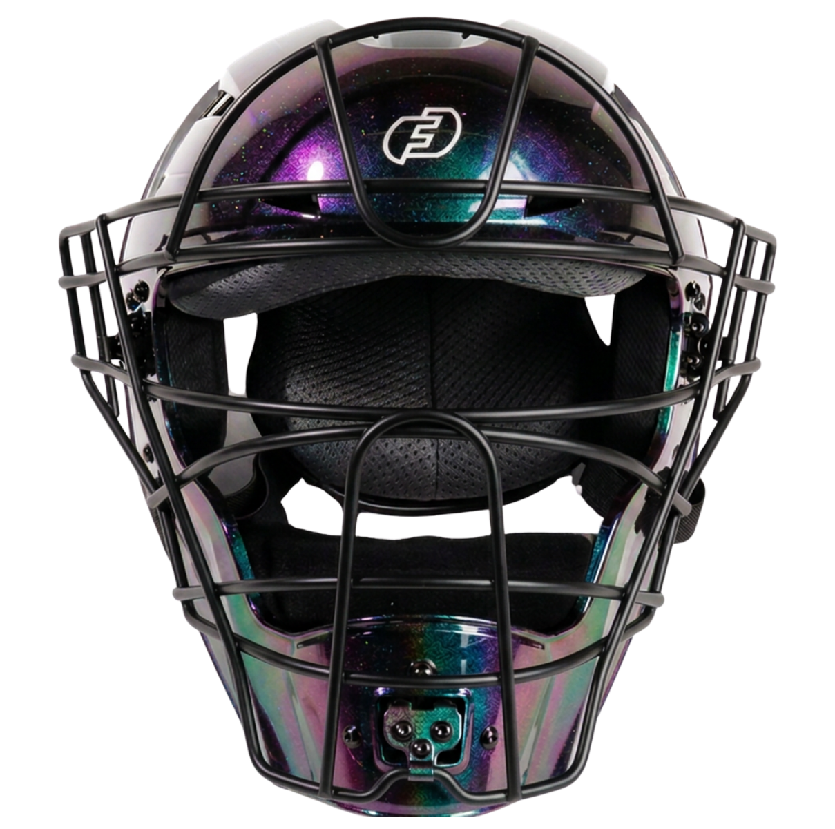 FORCE3 XS3® PRO Limited Edition Chrome Catchers Helmet | Meets NOCSAE