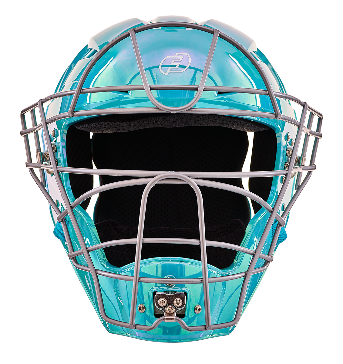 FORCE3 XS3® PRO Limited Edition Chrome Catchers Helmet | Meets NOCSAE