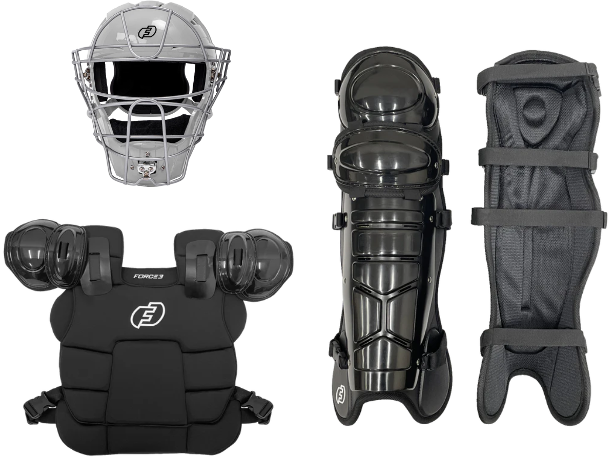 Build Your Own Umpire Set | Defender Helmet, Chest Protector and Leg Guards | Save 15% at Checkout