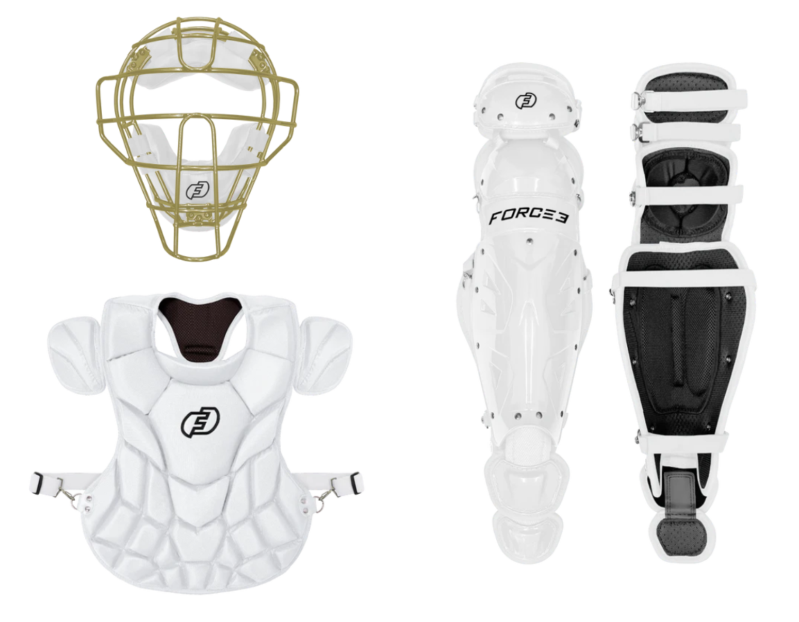 Build Your Own Catchers Set | Traditional Defender Mask, Chest Protector and Leg Guards | Save 15% at Checkout