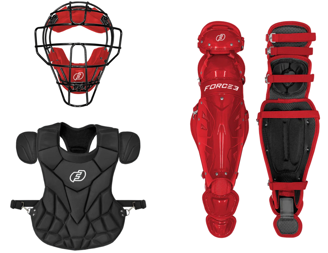 Build Your Own Catchers Set | Traditional Defender Mask, Chest Protector and Leg Guards | Save 15% at Checkout