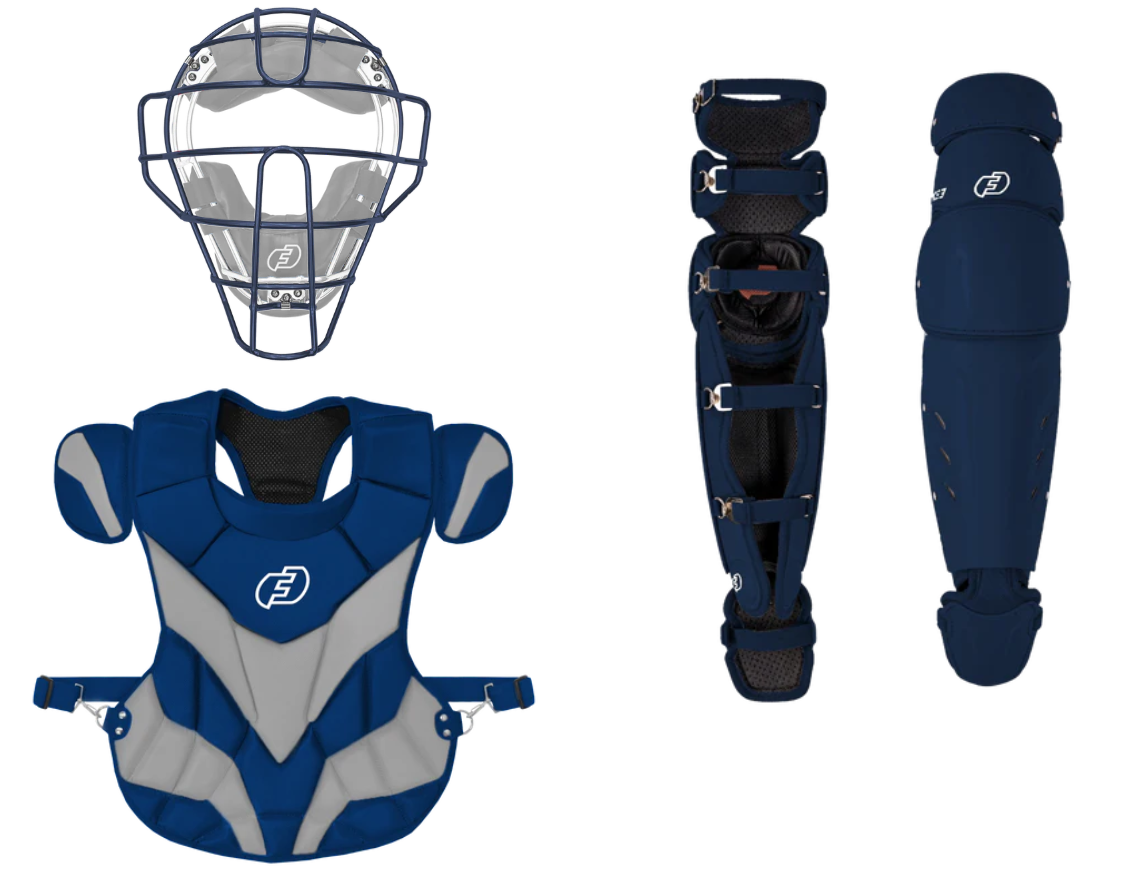 Build Your Own Catchers Set | Traditional Defender Mask, Chest Protector and XS3 leg guards | Save 15% at Checkout