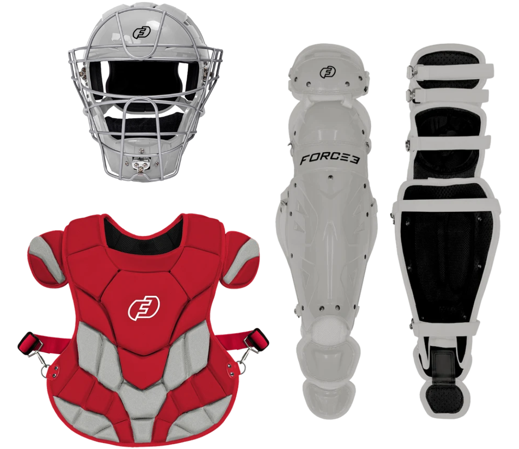 Build Your Own Catcher's Set | Defender Catchers Helmet, Chest Protector and Defender Leg Guards | Save 15% at Checkout