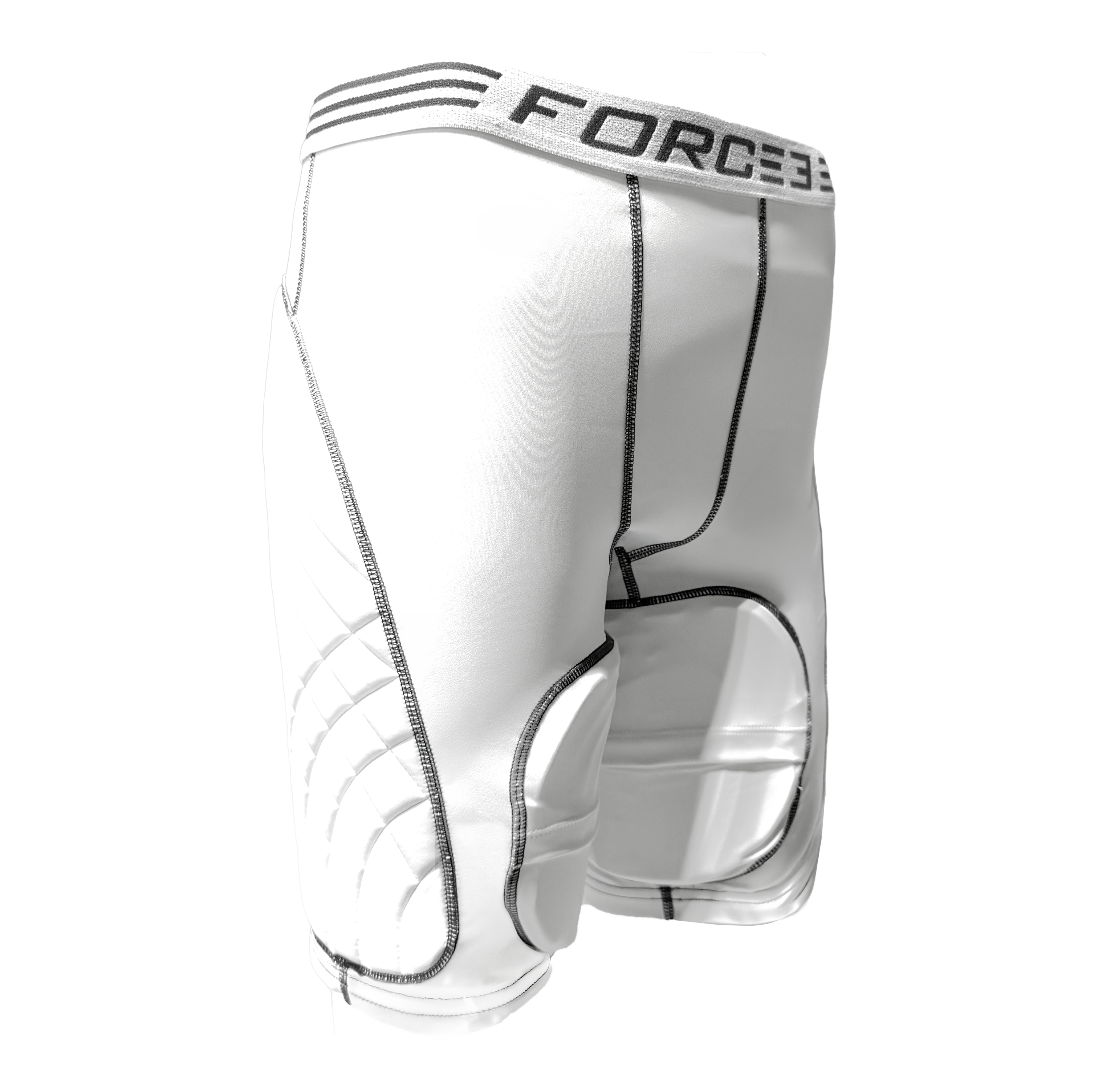 FORCE3 Women's Compression Softball Sliding Shorts with Hero Tech Impact Protection