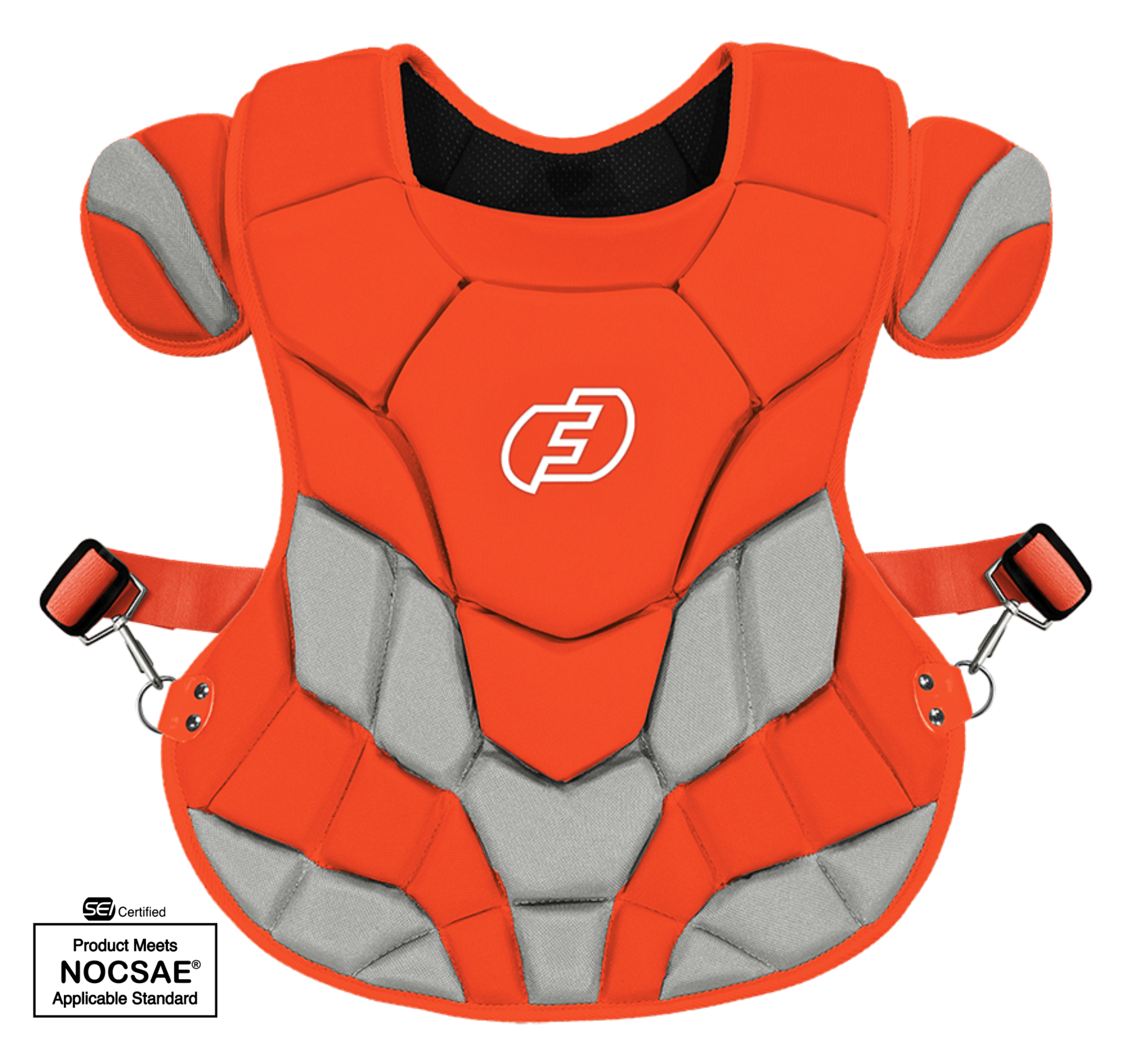 FORCE3 Defender Two-Tone Catcher Chest Protector | Meets NOCSAE