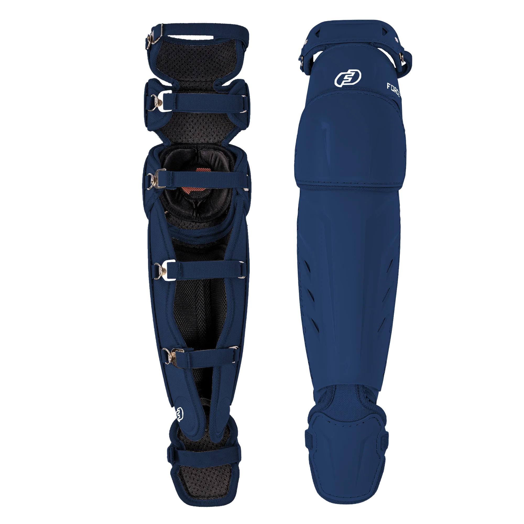 FORCE3 XS3® ELITE Leg Guards | Specifically Designed for use with the PitchCom® System - Intermediate