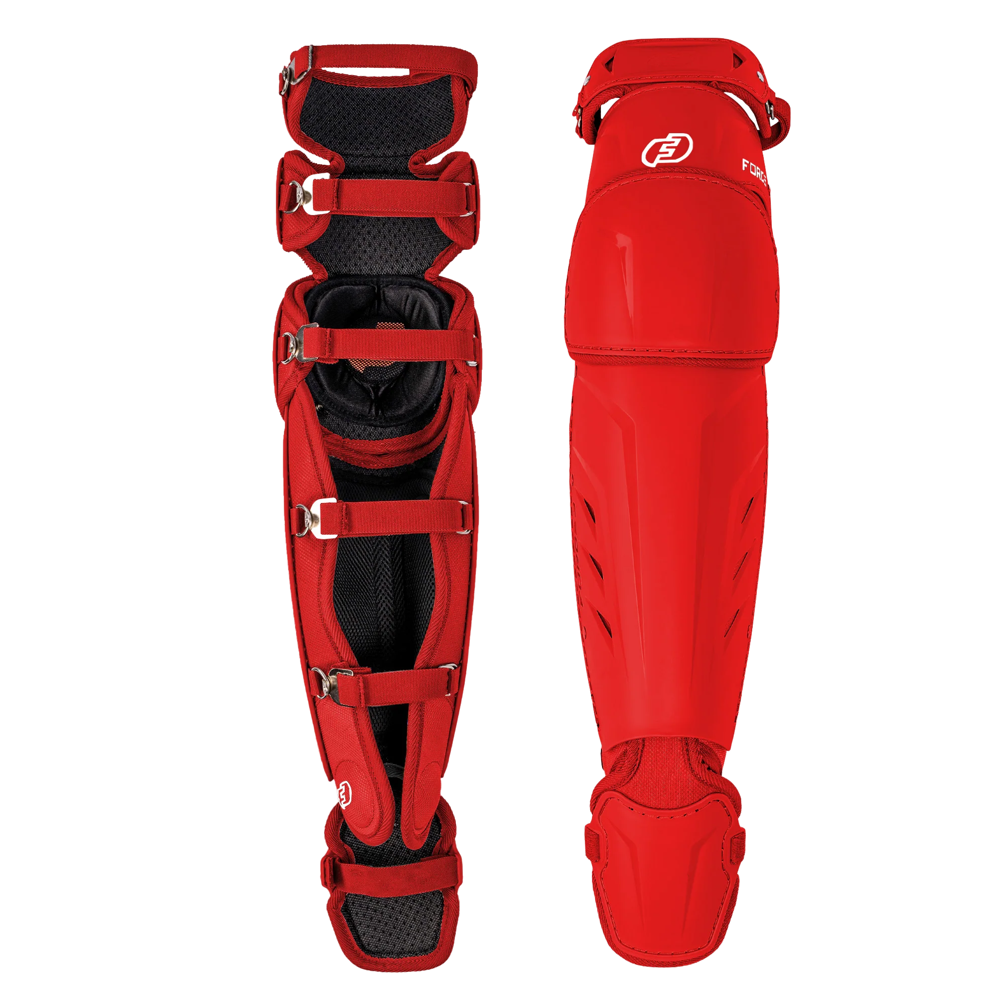 FORCE3 XS3® ELITE Leg Guards | Specifically Designed for use with the PitchCom® System - Intermediate