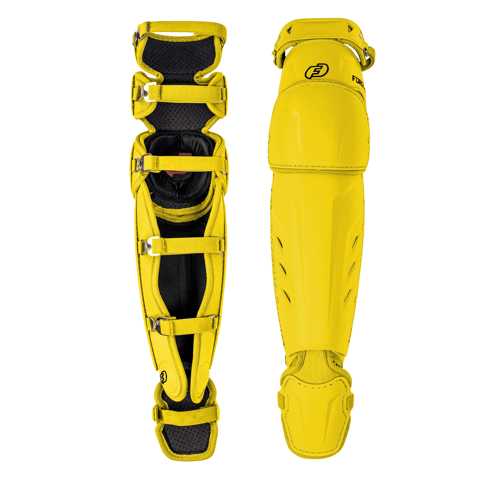FORCE3 XS3® ELITE Leg Guards | Specifically Designed for use with the PitchCom® System - Intermediate
