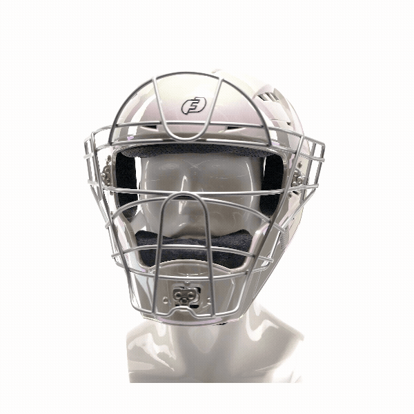 FORCE3 XS3® PRO Limited Edition Chrome Catchers Helmet | Meets NOCSAE