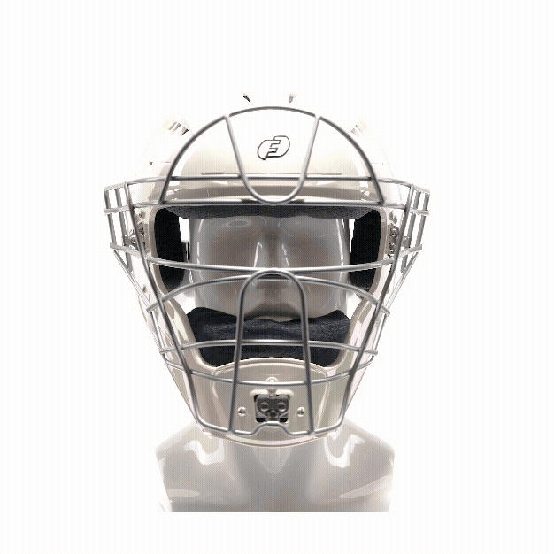 FORCE3 XS3® PRO Limited Edition Chrome Catchers Helmet | Meets NOCSAE