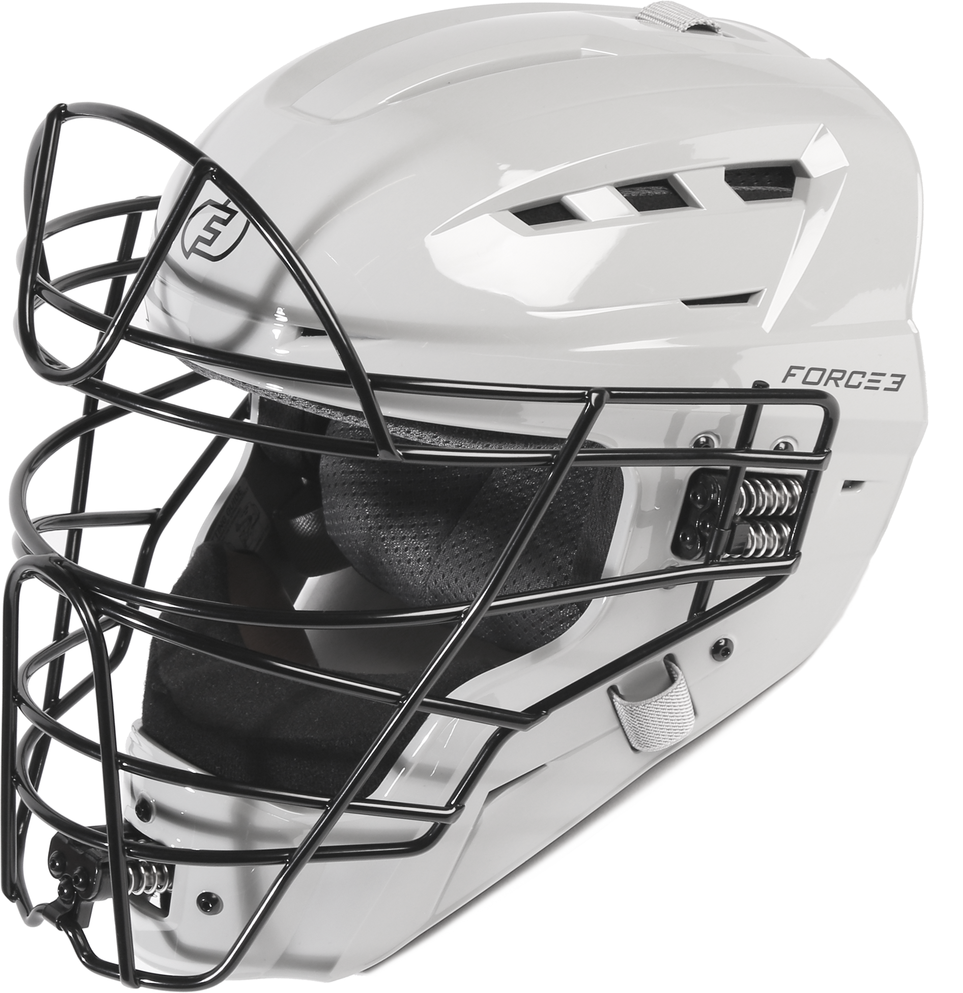 FORCE3 XS3® PRO Catchers Helmet | Gloss | Meets NOCSAE
