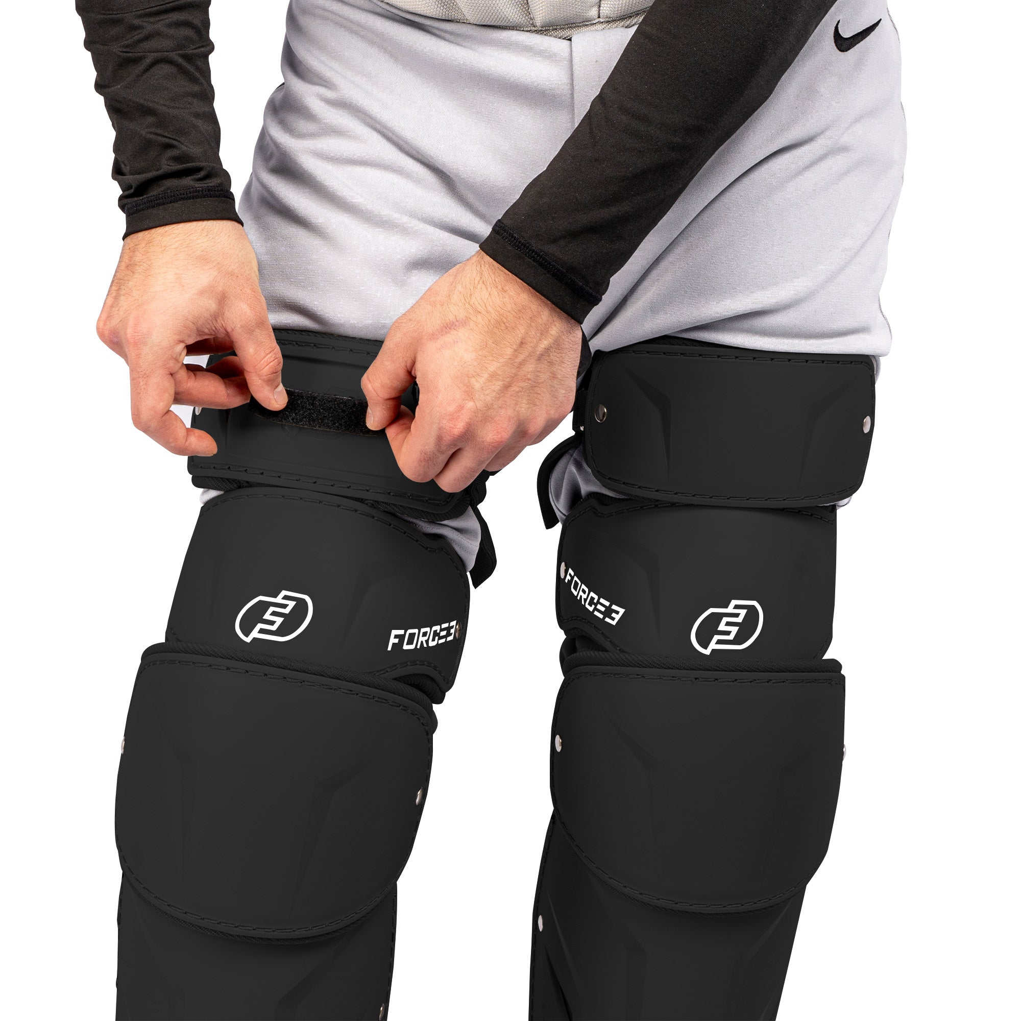 FORCE3 XS3® ELITE Leg Guards | Specifically Designed for use with the PitchCom® System - Intermediate