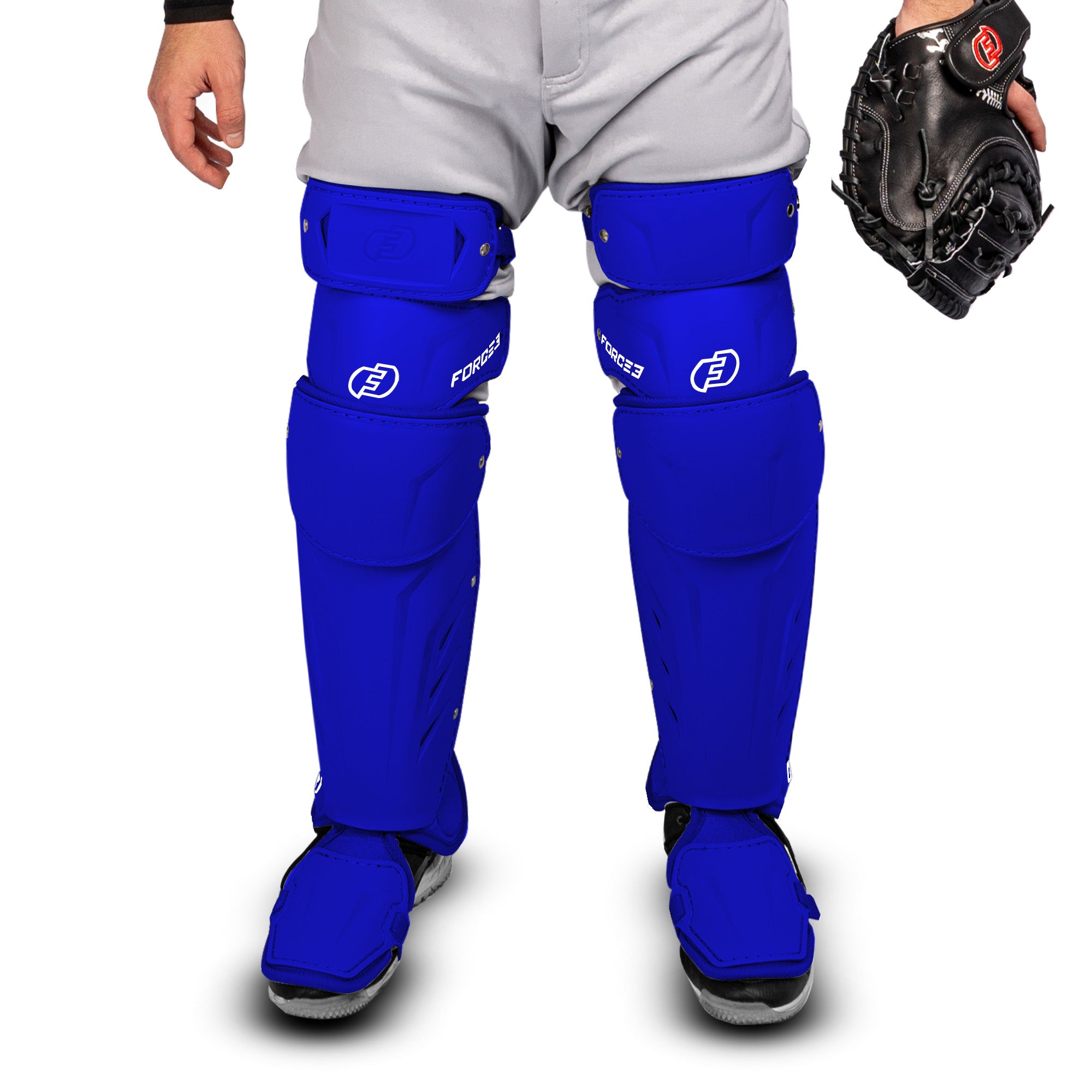 FORCE3 XS3® ELITE Leg Guards | Specifically Designed for use with the PitchCom® System - Intermediate