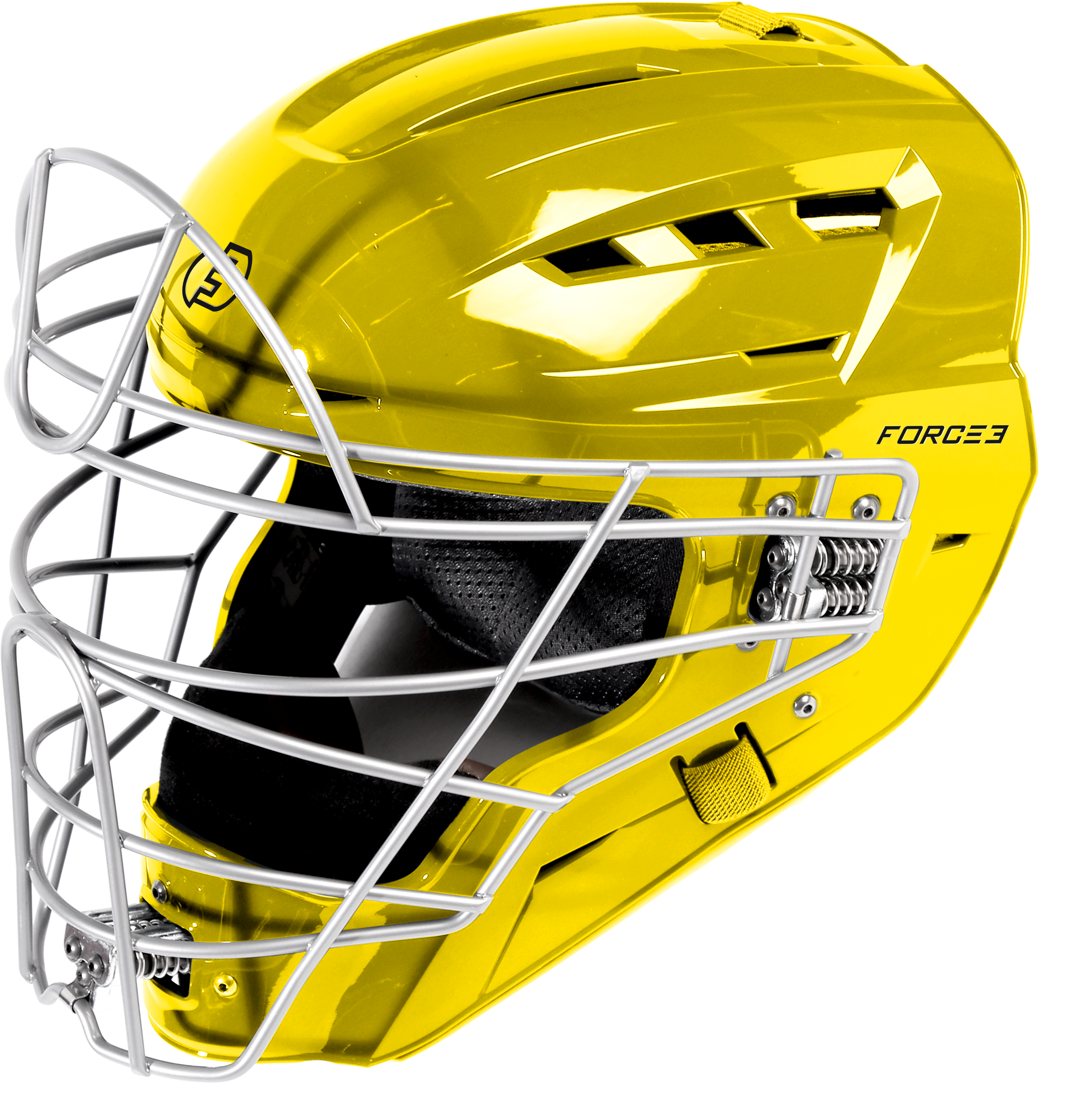 FORCE3 XS3® PRO Catchers Helmet | Gloss | Meets NOCSAE