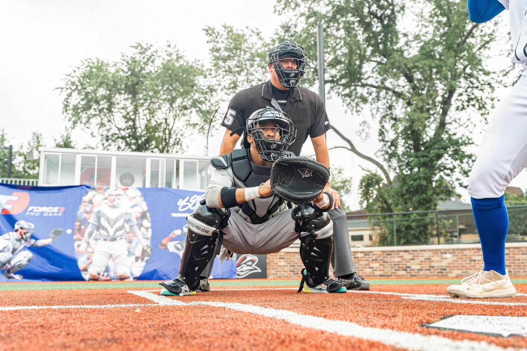 FORCE3 Defender Two-tone Catcher Leg Guards