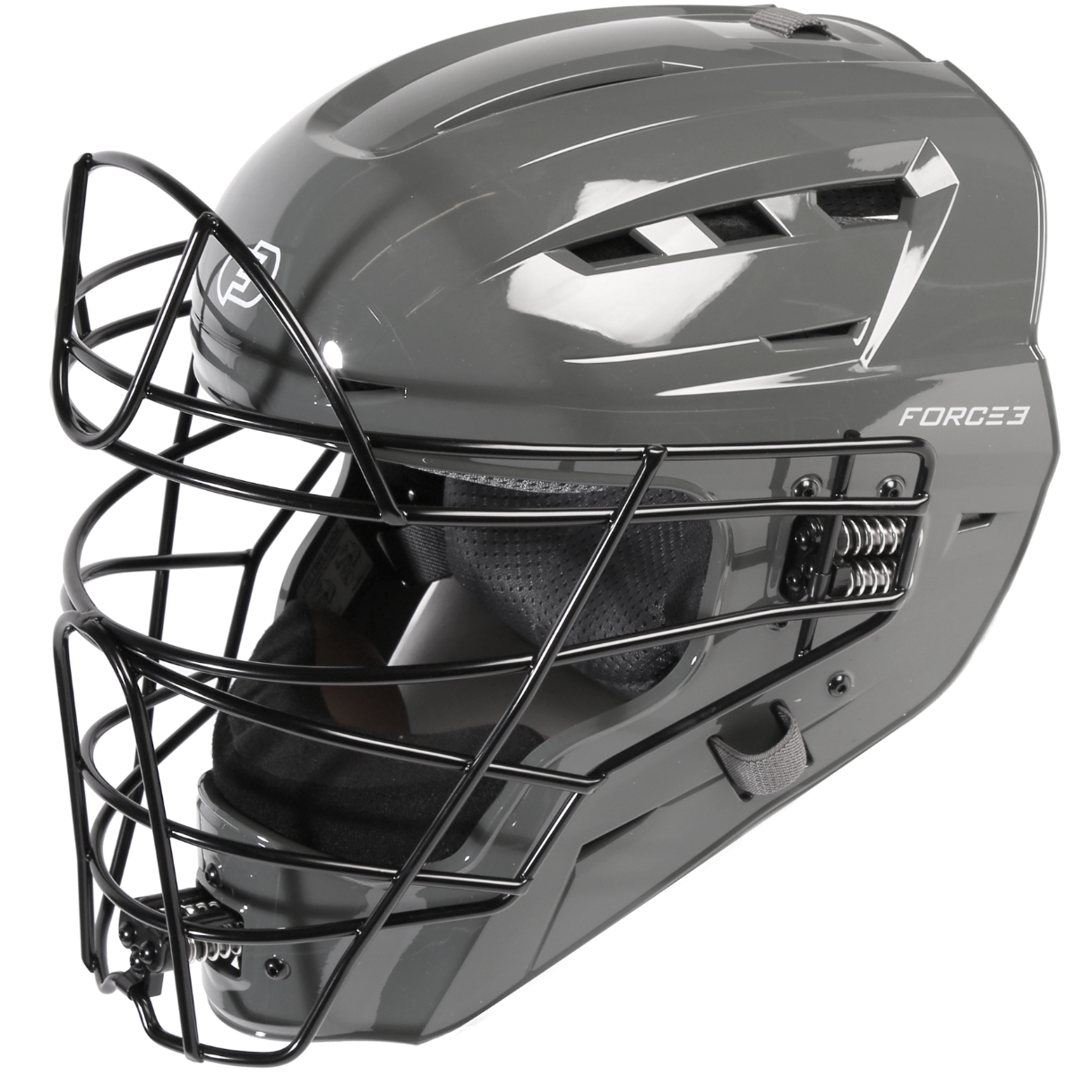 FORCE3 XS3® PRO Catchers Helmet | Gloss | Meets NOCSAE