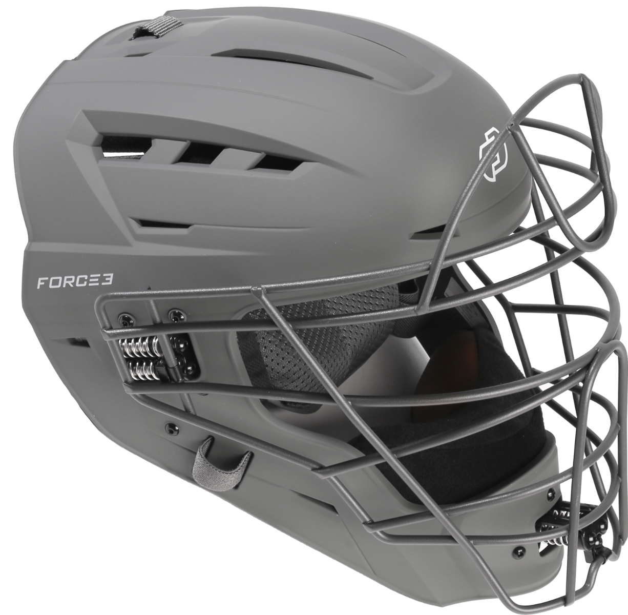 FORCE3 XS3® PRO Catchers Helmet | Matte |  Meets NOCSAE