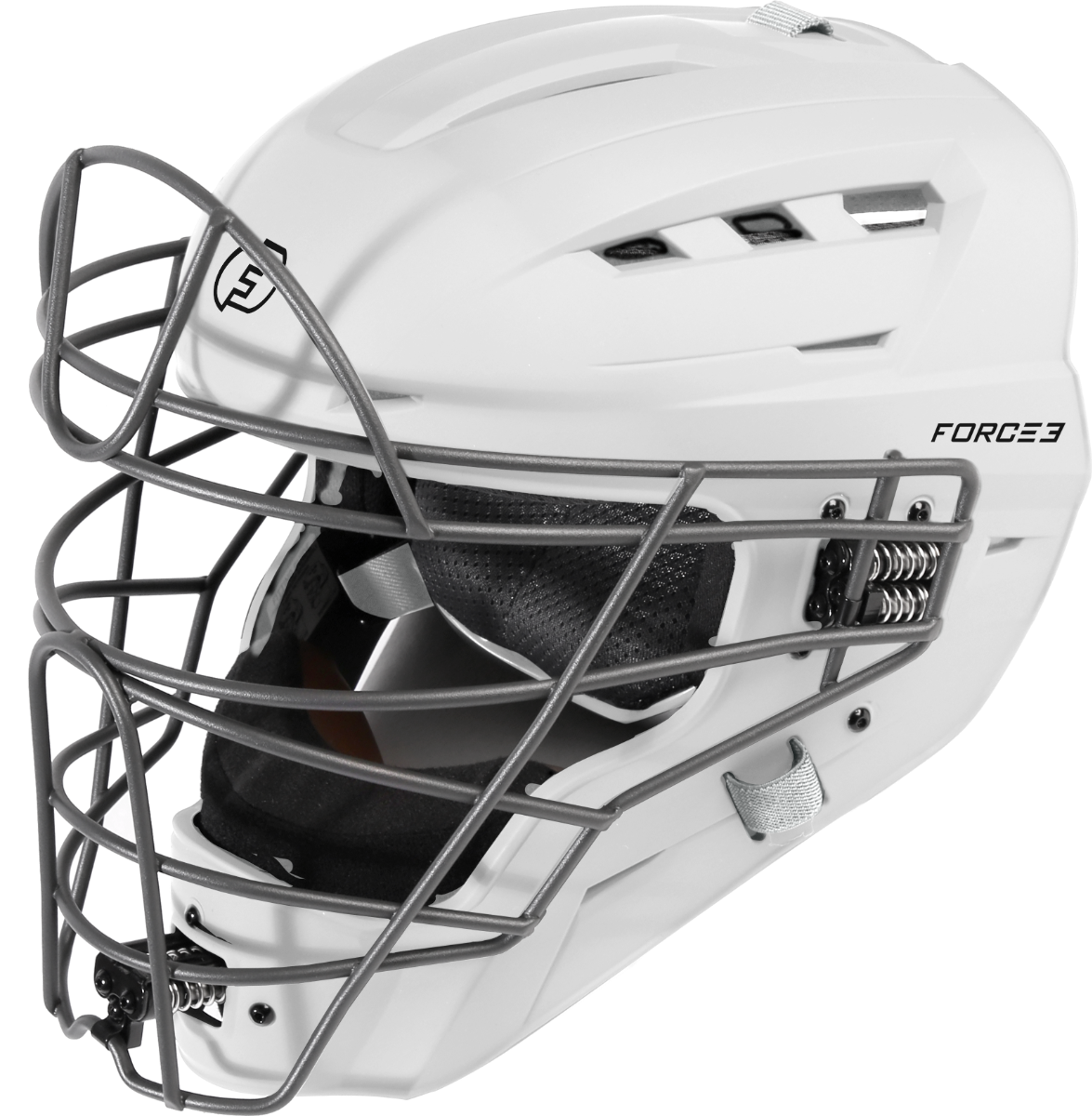 FORCE3 XS3® PRO Catchers Helmet | Matte |  Meets NOCSAE