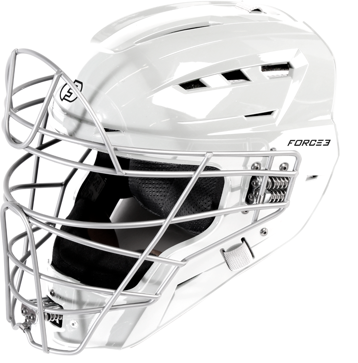 FORCE3 XS3® PRO Catchers Helmet | Gloss | Meets NOCSAE