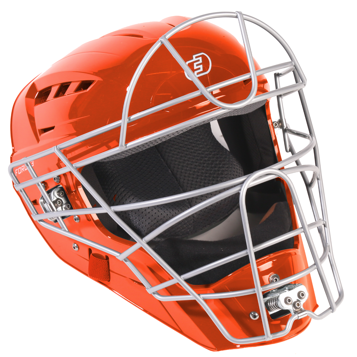 FORCE3 XS3® PRO Catchers Helmet | Gloss | Meets NOCSAE