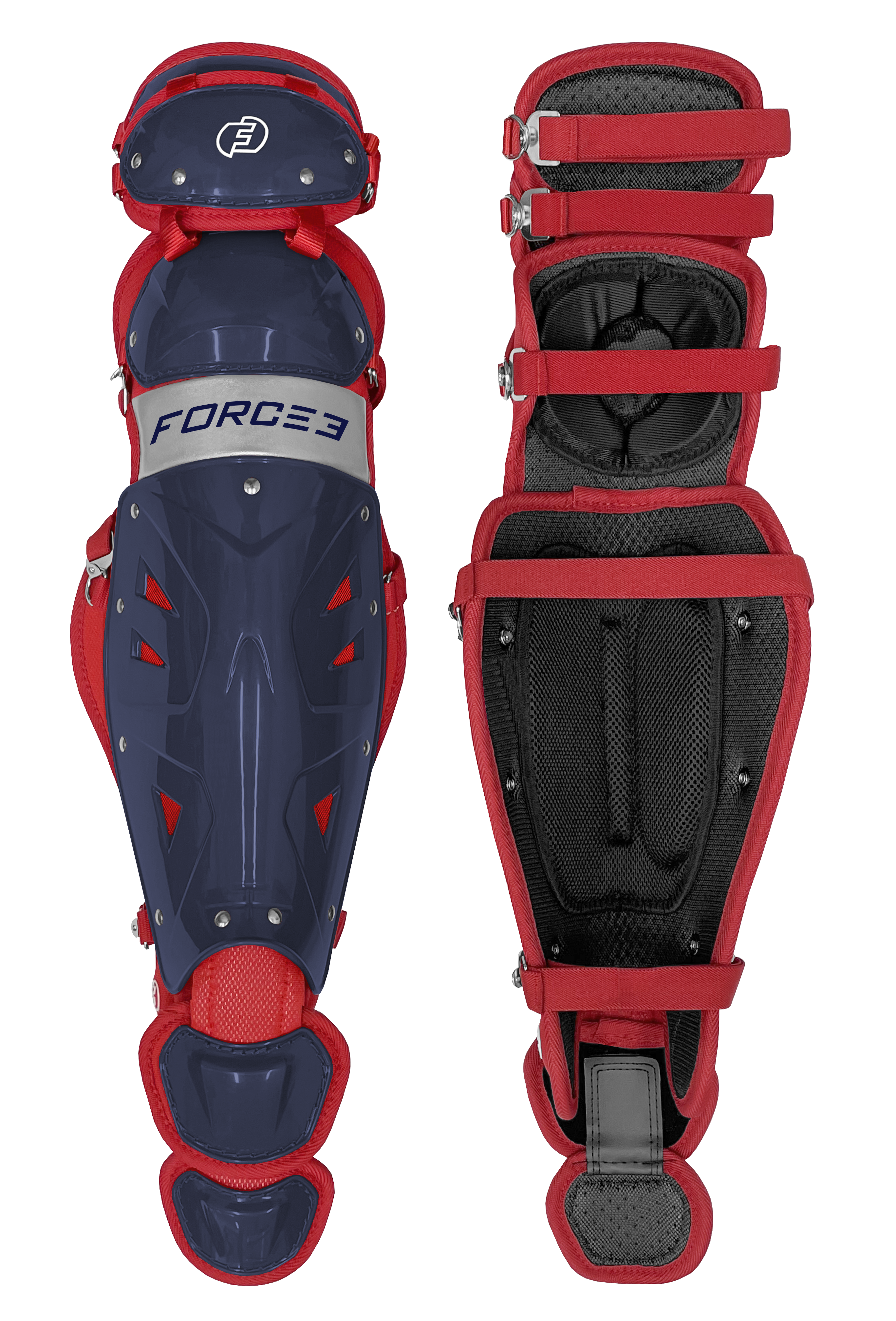 FORCE3 Defender Two-tone Catcher Leg Guards