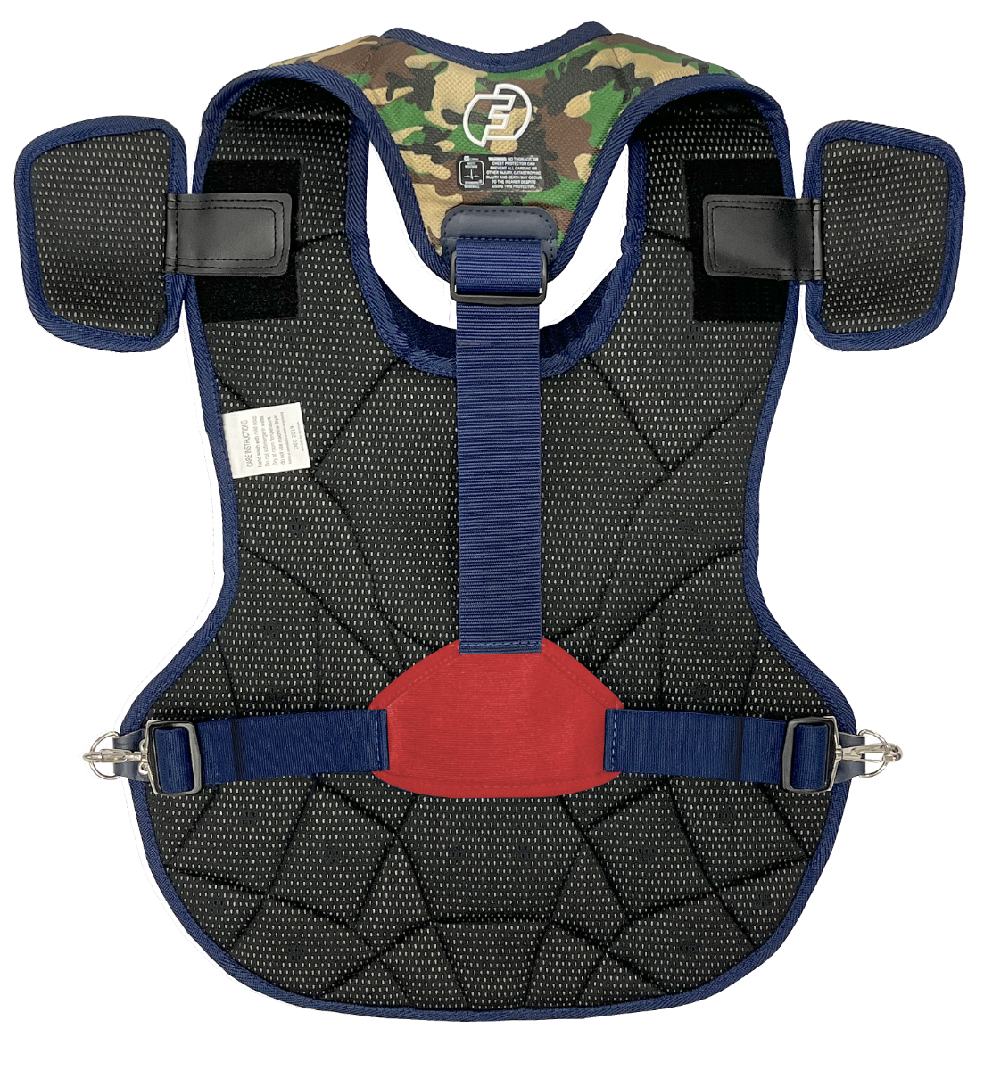 Stars & Stripes Chest Protector with DuPont™ Kevlar®| Adult (ages 16+) | SEI Certified to Meet NOCSAE Standard