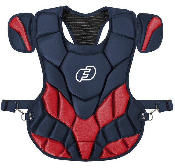 FORCE3 Defender Two-Tone Catcher Chest Protector | Meets NOCSAE