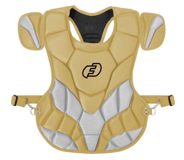 FORCE3 Defender Two-Tone Catcher Chest Protector | Meets NOCSAE