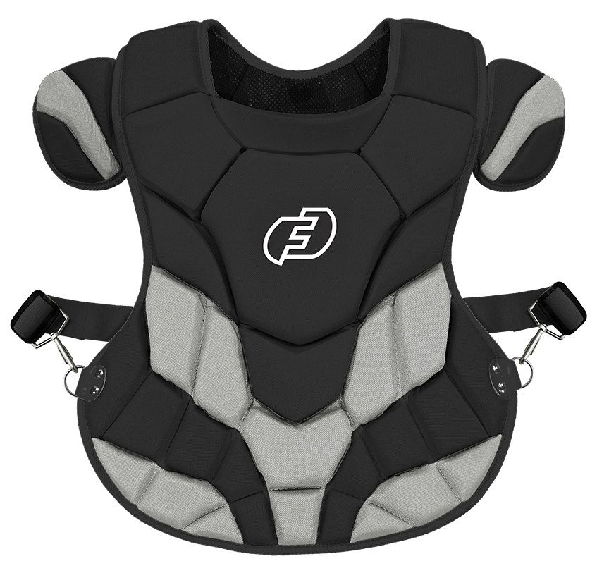 FORCE3 Defender Two-Tone Catcher Chest Protector | Meets NOCSAE